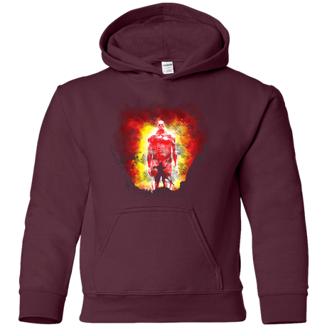 Sweatshirts Maroon / YS Human Prey Youth Hoodie