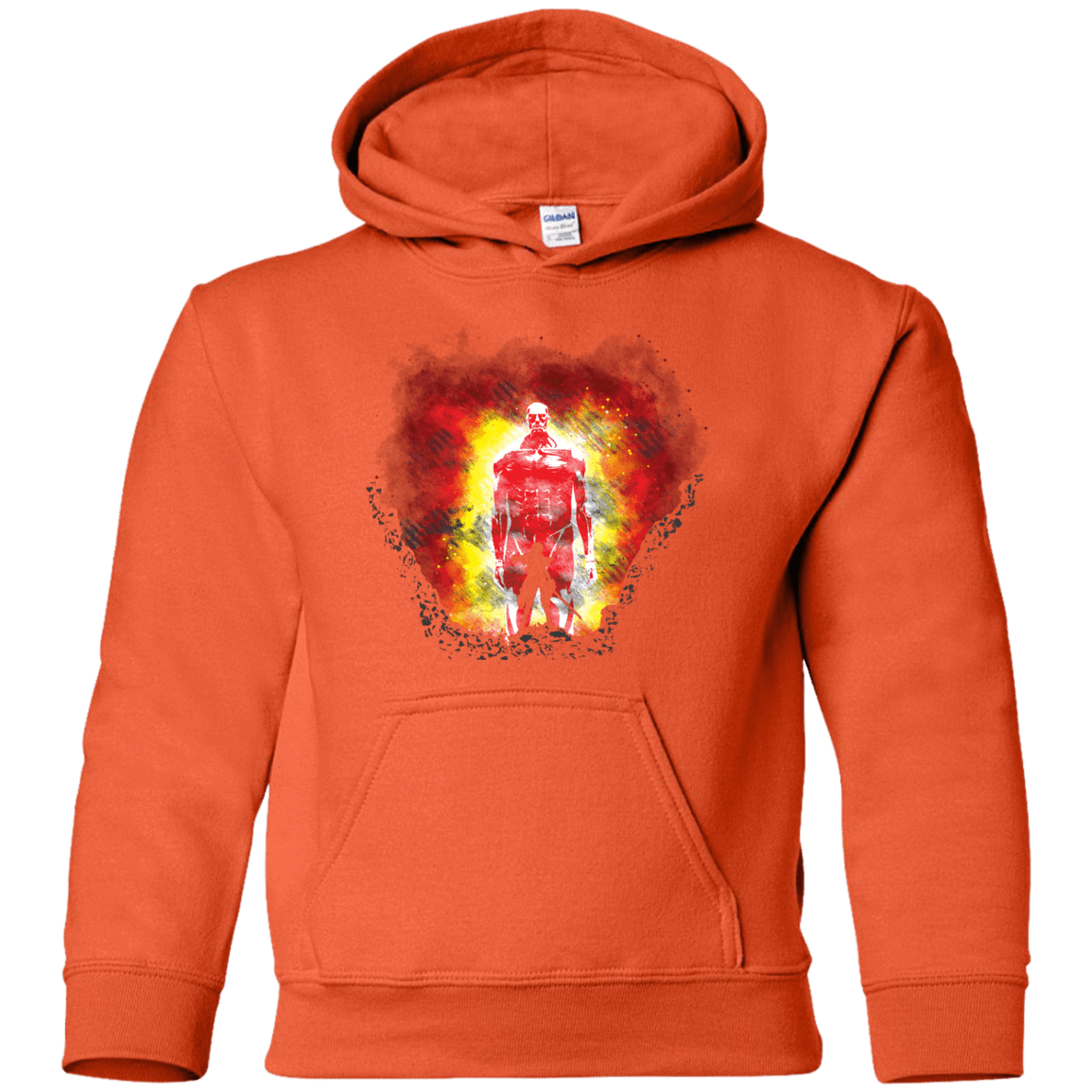Sweatshirts Orange / YS Human Prey Youth Hoodie