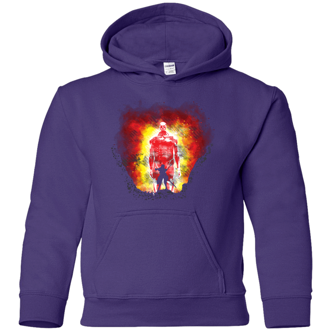 Sweatshirts Purple / YS Human Prey Youth Hoodie