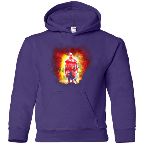 Sweatshirts Purple / YS Human Prey Youth Hoodie