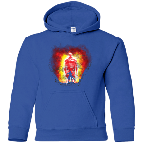 Sweatshirts Royal / YS Human Prey Youth Hoodie