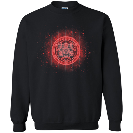Sweatshirts Black / Small Human Transmutation Circle Crewneck Sweatshirt