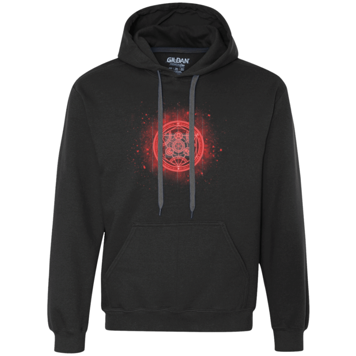 Sweatshirts Black / Small Human Transmutation Circle Premium Fleece Hoodie