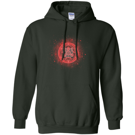 Sweatshirts Forest Green / Small Human Transmutation Circle Pullover Hoodie