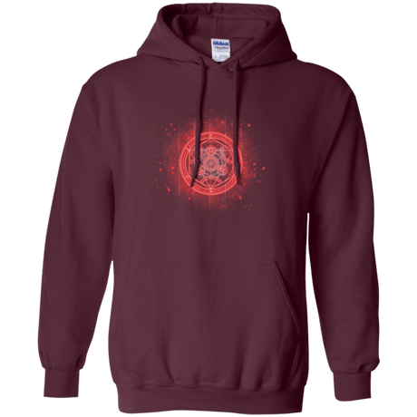 Sweatshirts Maroon / Small Human Transmutation Circle Pullover Hoodie