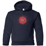 Sweatshirts Navy / YS Human Transmutation Circle Youth Hoodie
