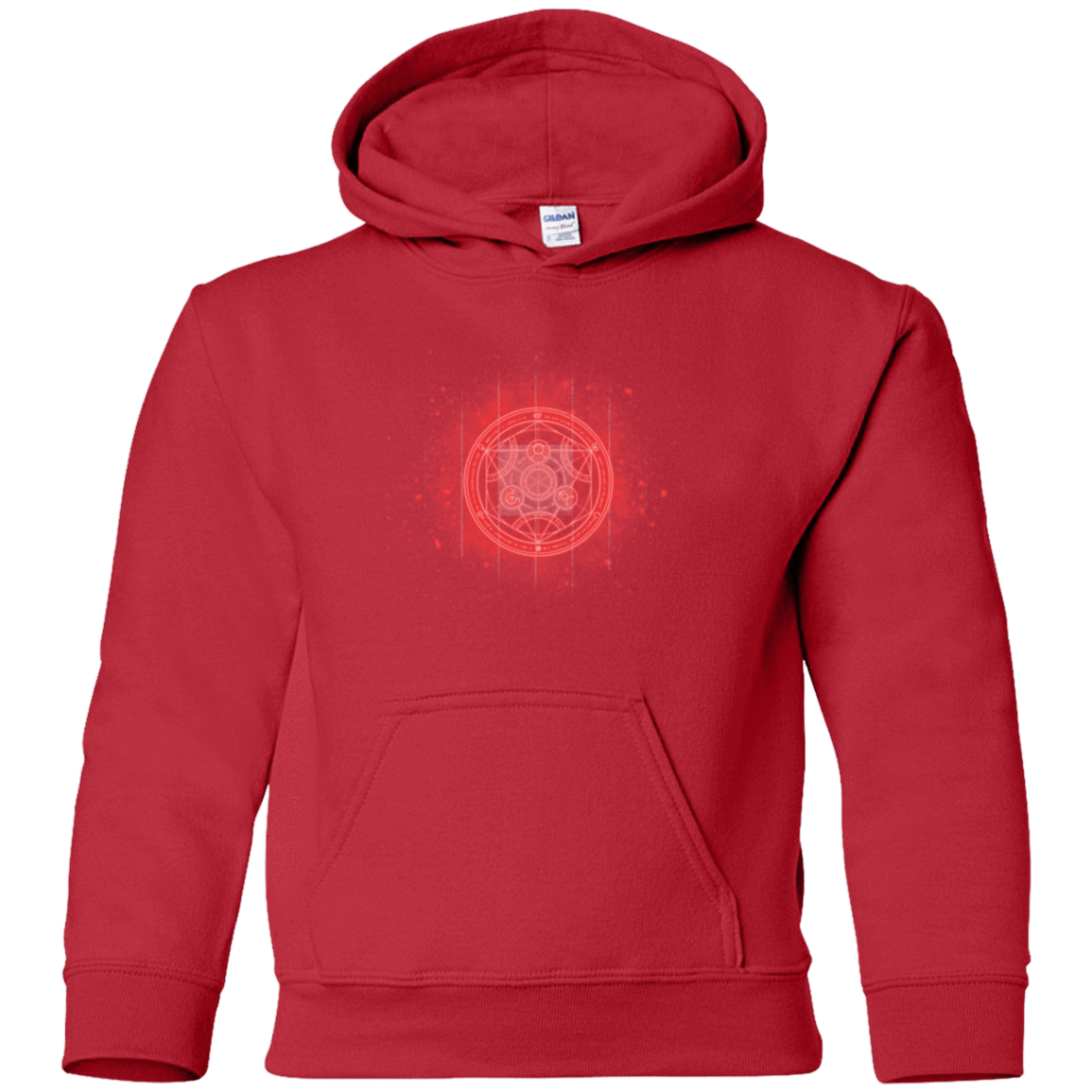 Sweatshirts Red / YS Human Transmutation Circle Youth Hoodie