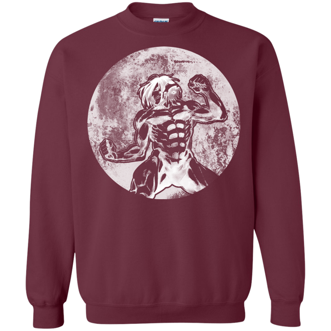 Sweatshirts Maroon / S Humans Strength Crewneck Sweatshirt