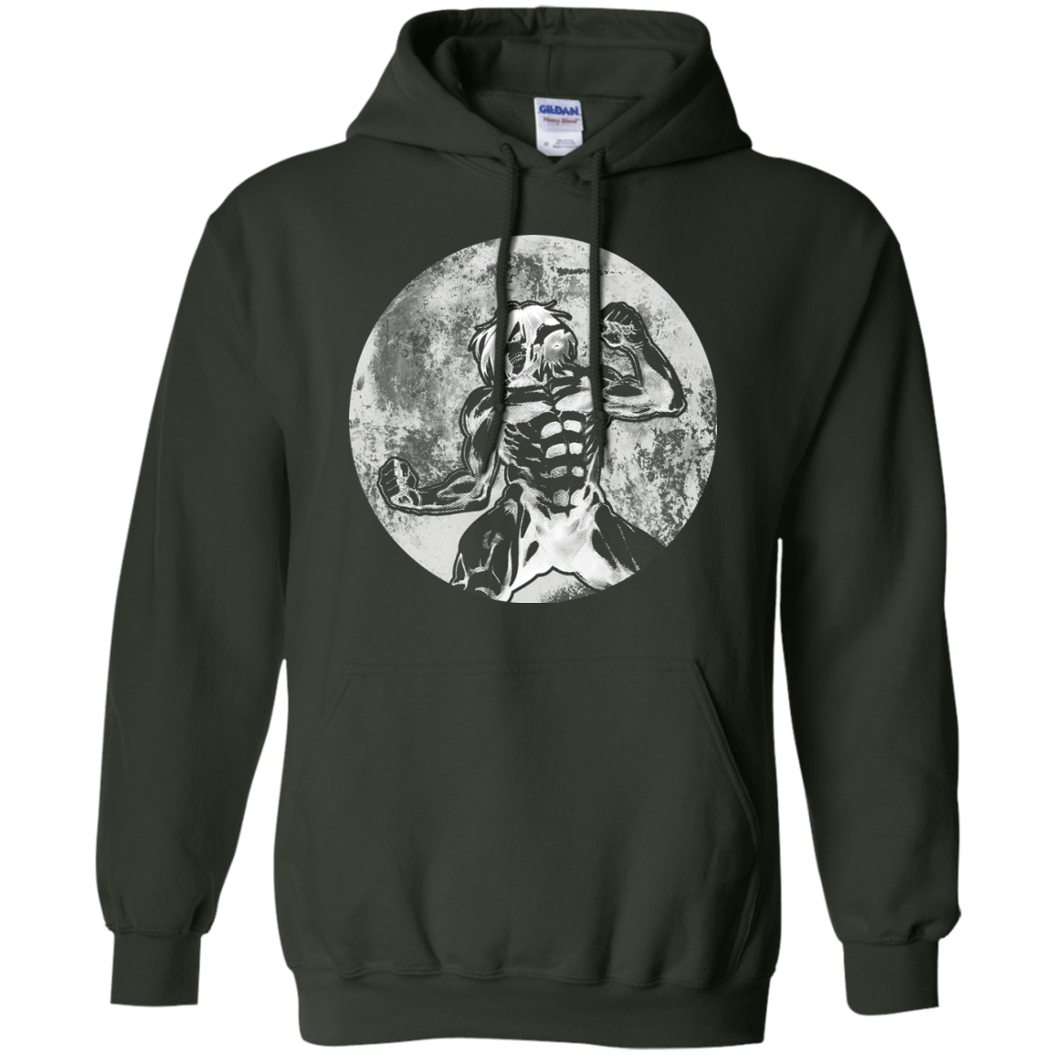 Sweatshirts Forest Green / S Humans Strength Pullover Hoodie