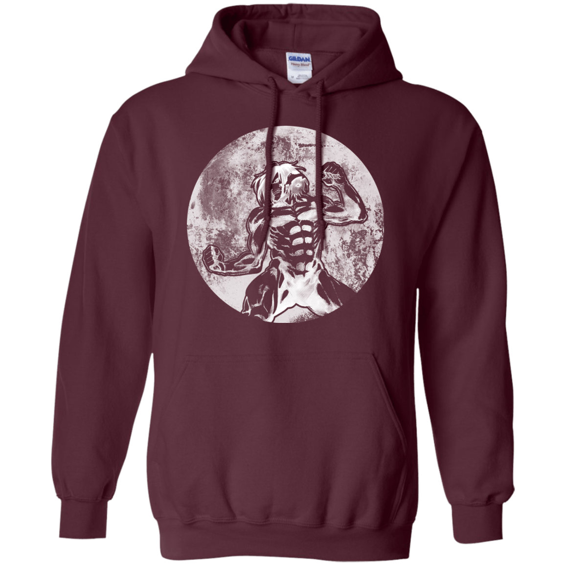 Sweatshirts Maroon / S Humans Strength Pullover Hoodie