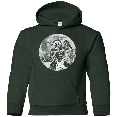Sweatshirts Forest Green / YS Humans Strength Youth Hoodie