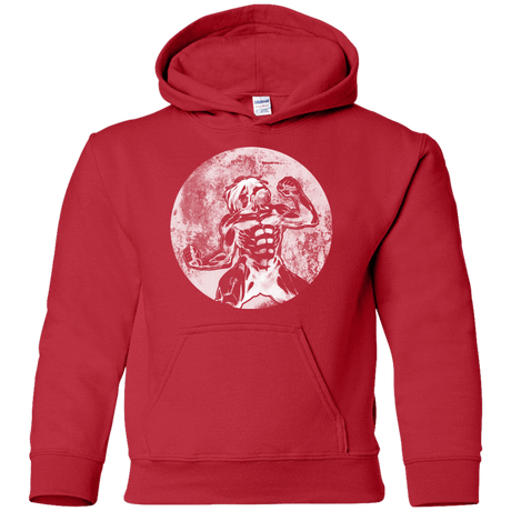 Sweatshirts Red / YS Humans Strength Youth Hoodie