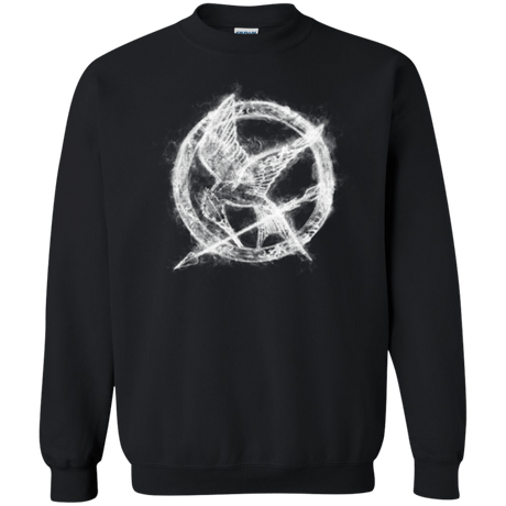 Sweatshirts Black / Small Hunger Games Smoke Crewneck Sweatshirt
