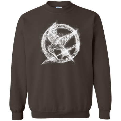 Sweatshirts Dark Chocolate / Small Hunger Games Smoke Crewneck Sweatshirt
