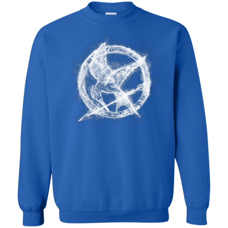 Sweatshirts Royal / Small Hunger Games Smoke Crewneck Sweatshirt