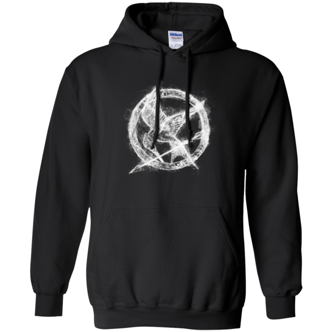 Sweatshirts Black / Small Hunger Games Smoke Pullover Hoodie