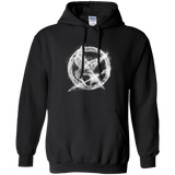 Sweatshirts Black / Small Hunger Games Smoke Pullover Hoodie
