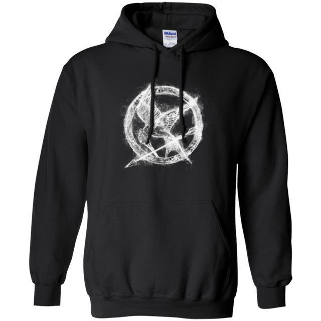 Sweatshirts Black / Small Hunger Games Smoke Pullover Hoodie