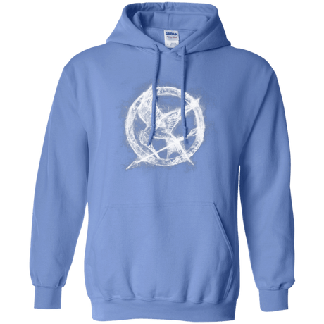 Sweatshirts Carolina Blue / Small Hunger Games Smoke Pullover Hoodie