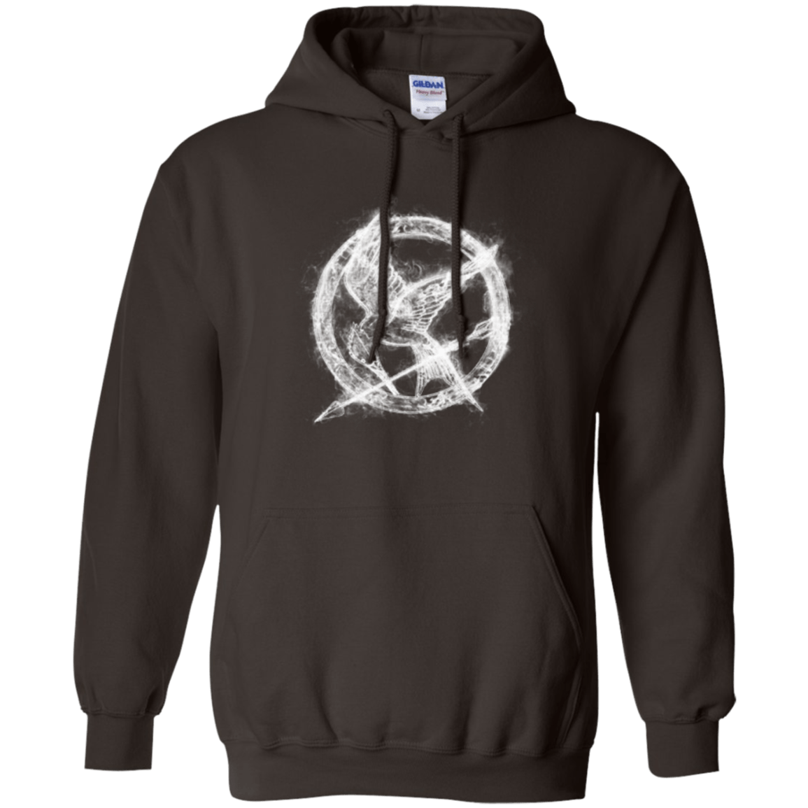Sweatshirts Dark Chocolate / Small Hunger Games Smoke Pullover Hoodie