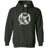 Sweatshirts Forest Green / Small Hunger Games Smoke Pullover Hoodie