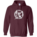 Sweatshirts Maroon / Small Hunger Games Smoke Pullover Hoodie