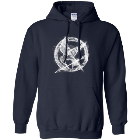 Sweatshirts Navy / Small Hunger Games Smoke Pullover Hoodie