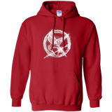 Sweatshirts Red / Small Hunger Games Smoke Pullover Hoodie