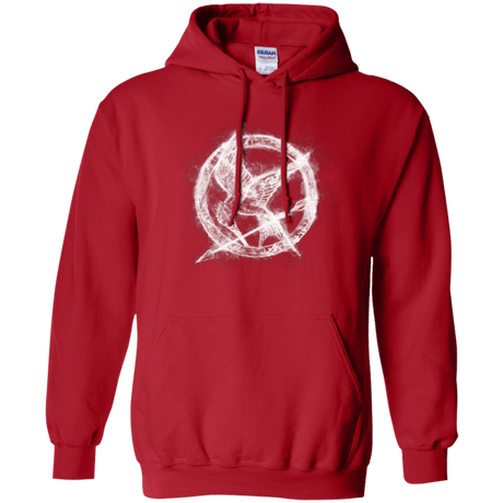 Sweatshirts Red / Small Hunger Games Smoke Pullover Hoodie