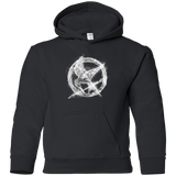 Sweatshirts Black / YS Hunger Games Smoke Youth Hoodie