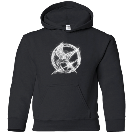 Sweatshirts Black / YS Hunger Games Smoke Youth Hoodie
