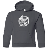 Sweatshirts Charcoal / YS Hunger Games Smoke Youth Hoodie