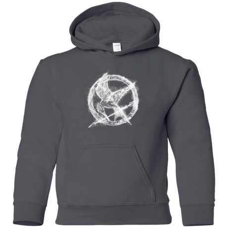 Sweatshirts Charcoal / YS Hunger Games Smoke Youth Hoodie