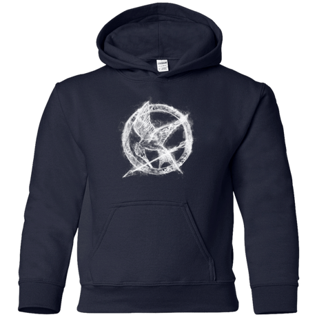 Sweatshirts Navy / YS Hunger Games Smoke Youth Hoodie