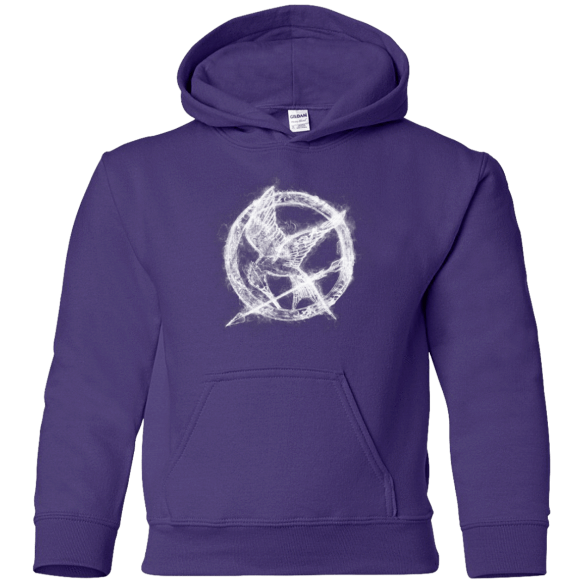 Sweatshirts Purple / YS Hunger Games Smoke Youth Hoodie