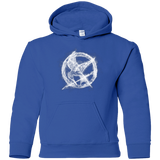 Sweatshirts Royal / YS Hunger Games Smoke Youth Hoodie