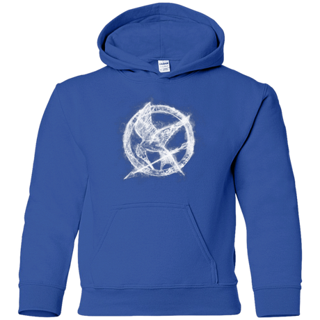 Sweatshirts Royal / YS Hunger Games Smoke Youth Hoodie