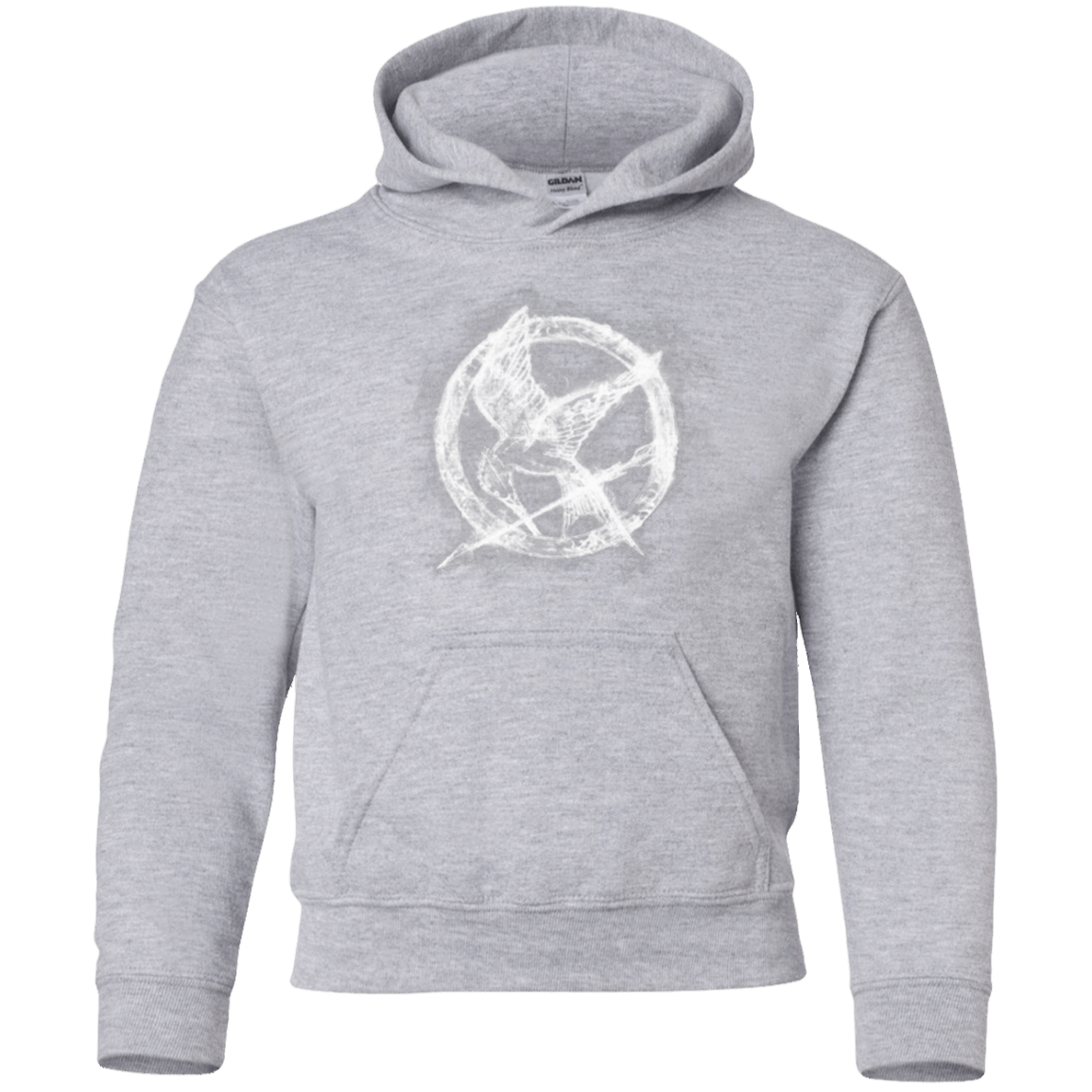 Sweatshirts Sport Grey / YS Hunger Games Smoke Youth Hoodie