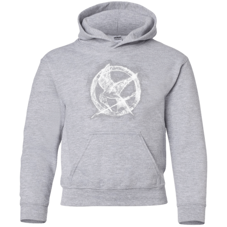 Sweatshirts Sport Grey / YS Hunger Games Smoke Youth Hoodie