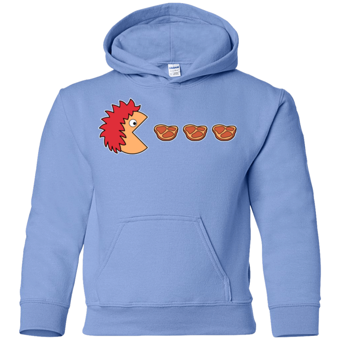 Sweatshirts Carolina Blue / YS Hungry for ham Youth Hoodie