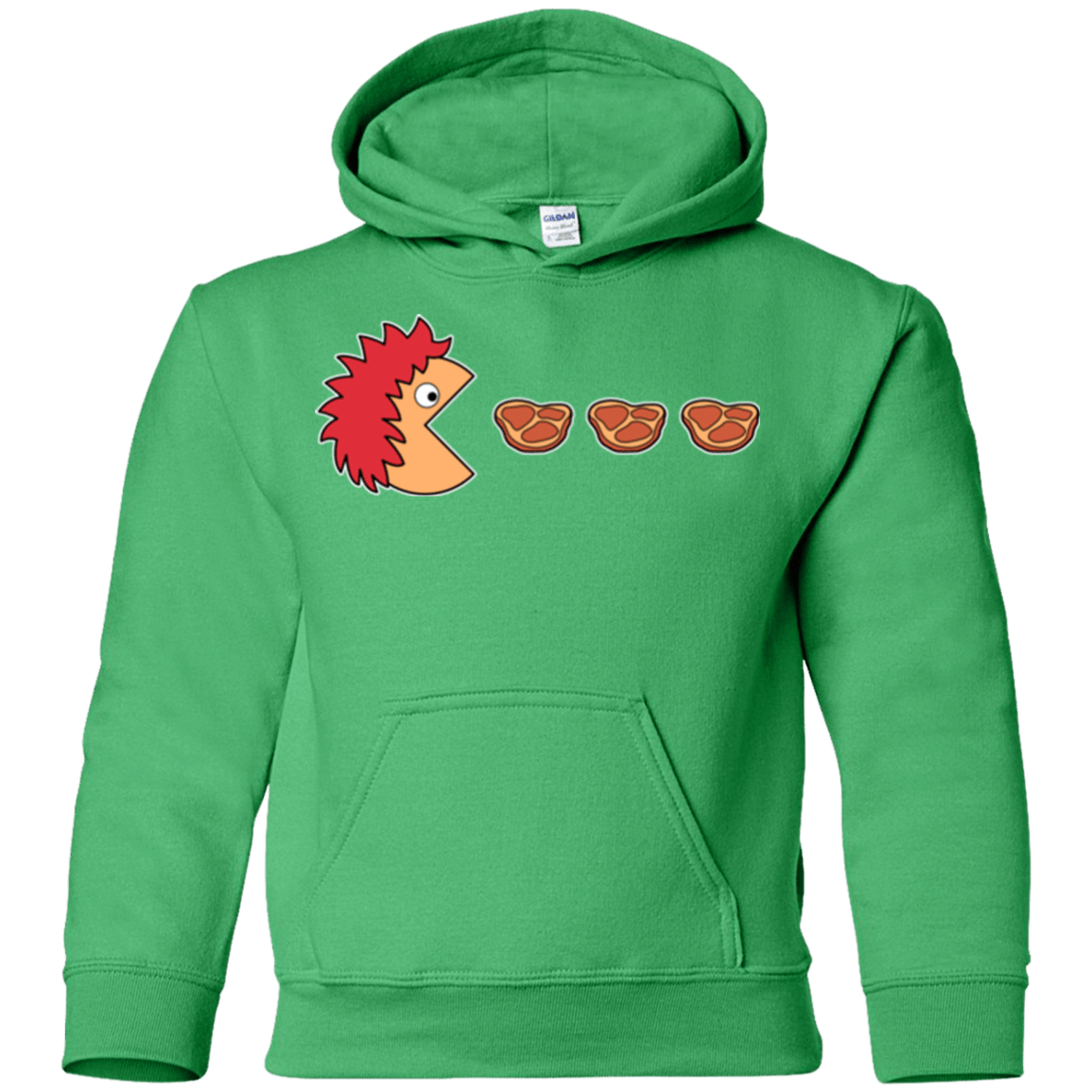 Sweatshirts Irish Green / YS Hungry for ham Youth Hoodie