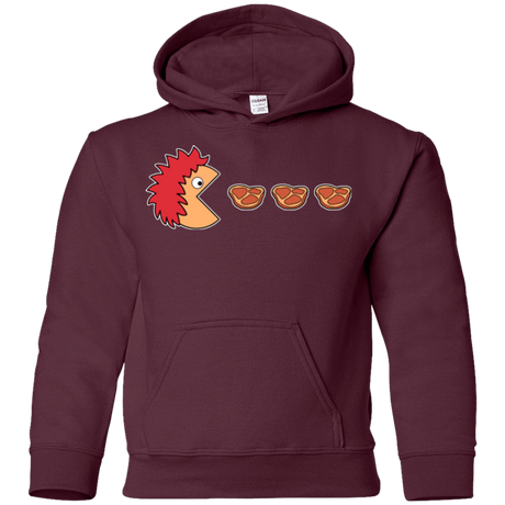 Sweatshirts Maroon / YS Hungry for ham Youth Hoodie