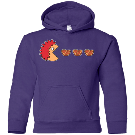 Sweatshirts Purple / YS Hungry for ham Youth Hoodie