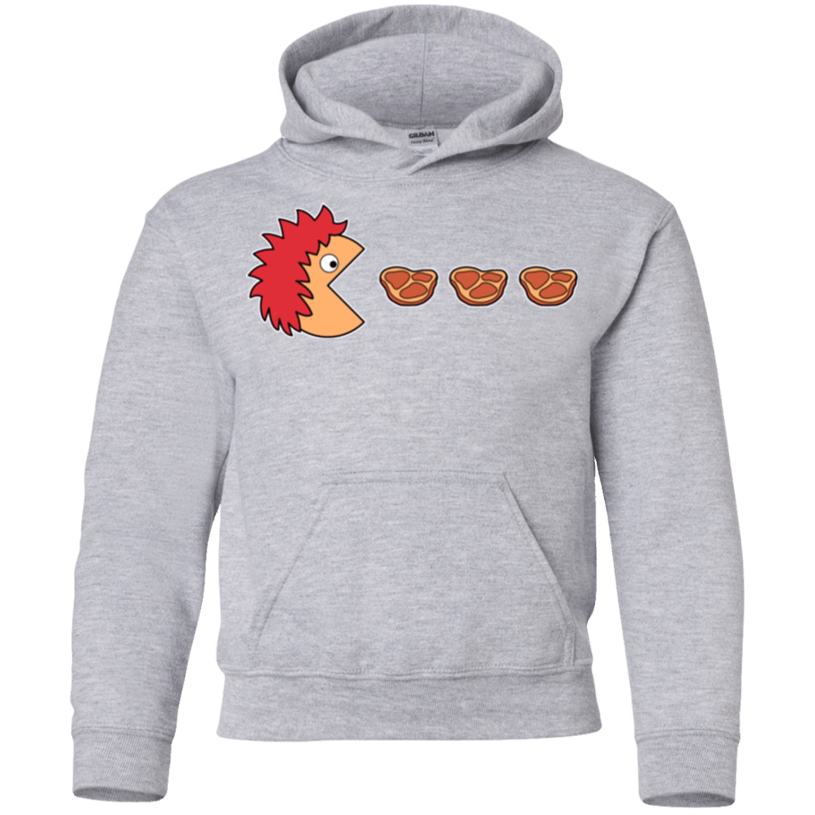 Sweatshirts Sport Grey / YS Hungry for ham Youth Hoodie