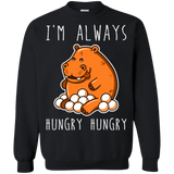 Sweatshirts Black / Small Hungry Hungry Crewneck Sweatshirt