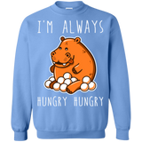 Sweatshirts Carolina Blue / Small Hungry Hungry Crewneck Sweatshirt