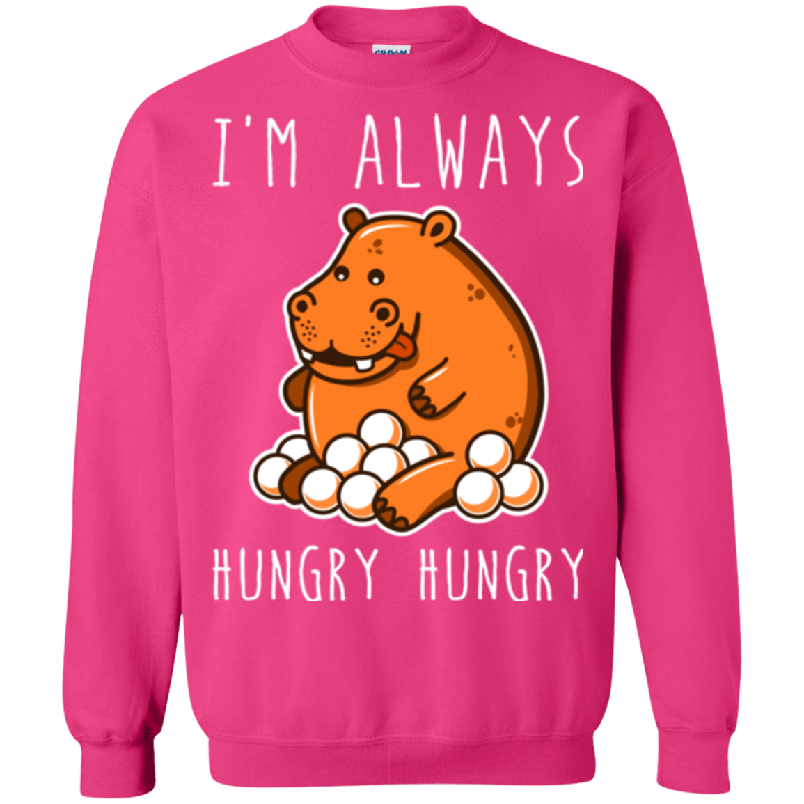 Sweatshirts Heliconia / Small Hungry Hungry Crewneck Sweatshirt