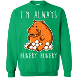 Sweatshirts Irish Green / Small Hungry Hungry Crewneck Sweatshirt