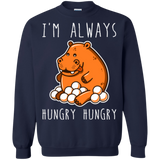 Sweatshirts Navy / Small Hungry Hungry Crewneck Sweatshirt