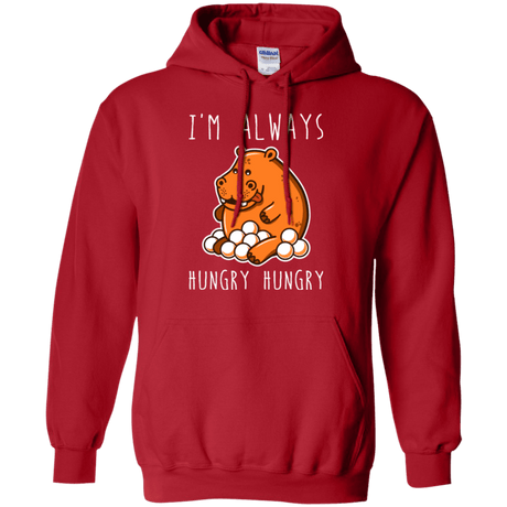 Sweatshirts Red / Small Hungry Hungry Pullover Hoodie